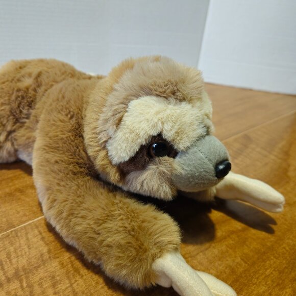Fao Schwarz Plush Sloth Adopt A Pets 15 in - Picture 9 of 12